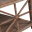 Table basse fabriquée à la main devant le canapé ou la causeuse-87573473-87573469