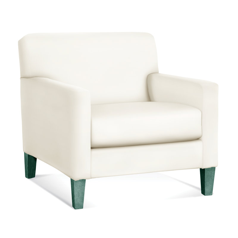 Tampa Upholstered Armchair, Elite Ivory; 0321-91, Mineral