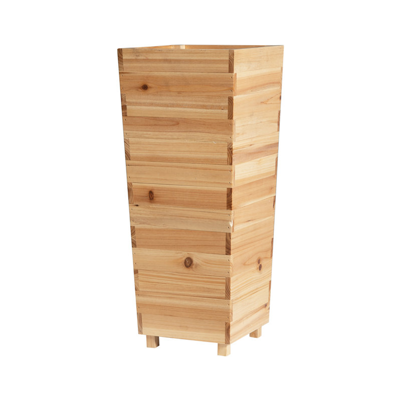 Cookson 24''H Fir Wood Planter Box