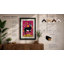Deer Among Flowers Modern - Single Picture Frame Print-963445910-963445897