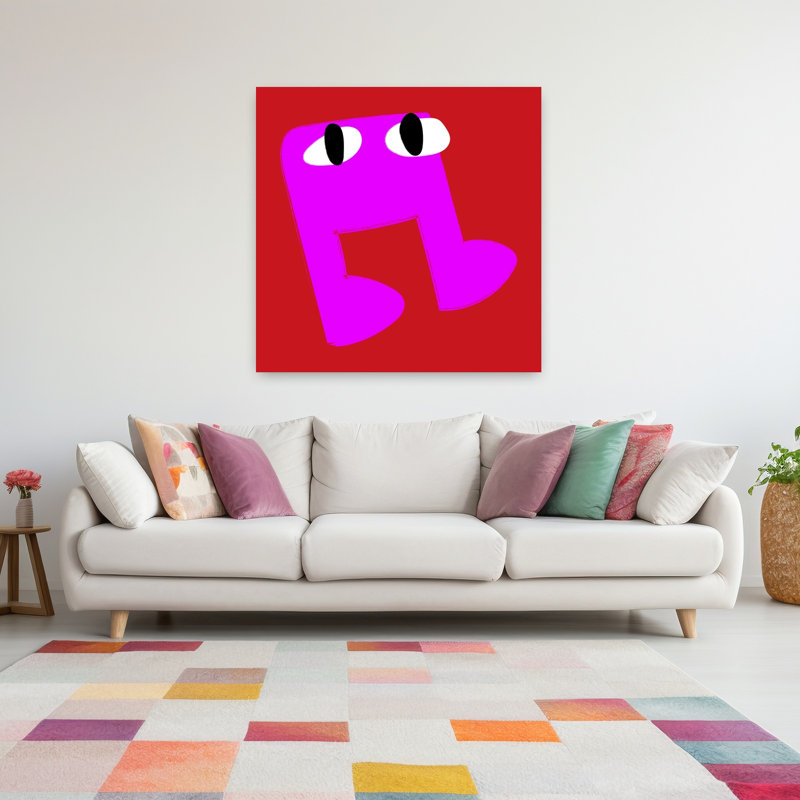 Art contemporain, art contemporain abstrait, H 48 po x l 48 po