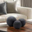 Objets décoratifs et statues pour la décoration intérieure - Sculpture Orbes noirs pour la cuisine ou le salon, 6 po