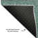 Cerrito Premium Machine Washable Cerrito AMF527 Turquoise