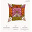 Coussin décoratif géométrique intérieur / extérieur en polyester