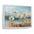 Cadre flottant blanc