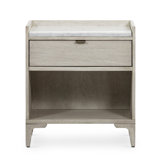 Viggo 1 - Drawer Solid Wood Nightstand