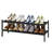 Long 2-Tier Stackable Shoe Rack 11" - Organize Shoes In Living Room With Adjustable Feet And More Storage Space-1458703996