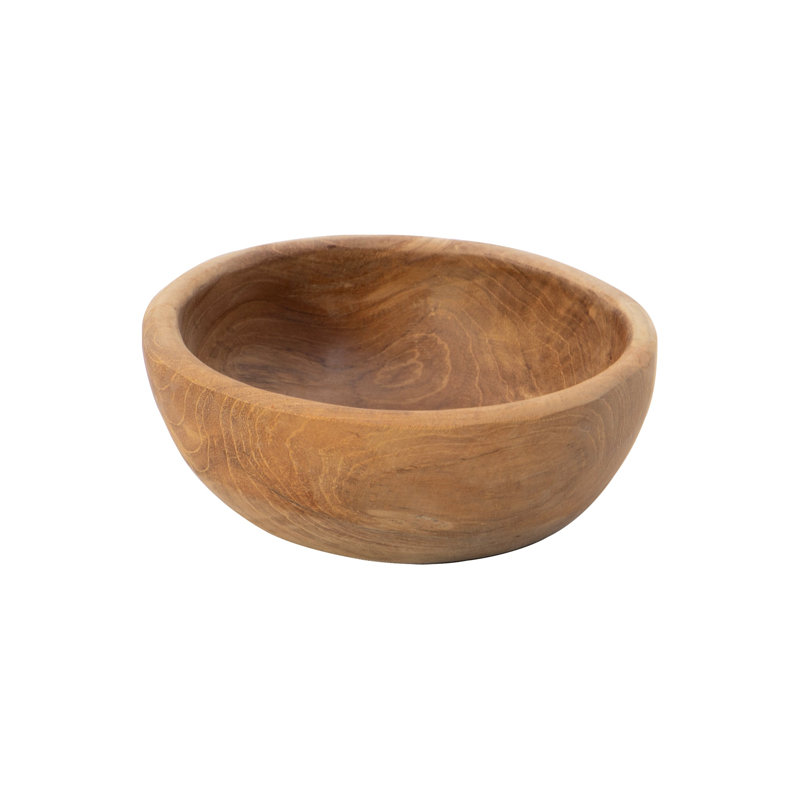 Georgete Handmade Teak Cereal Bowl