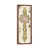 Toile avec cadre en bois brun classique