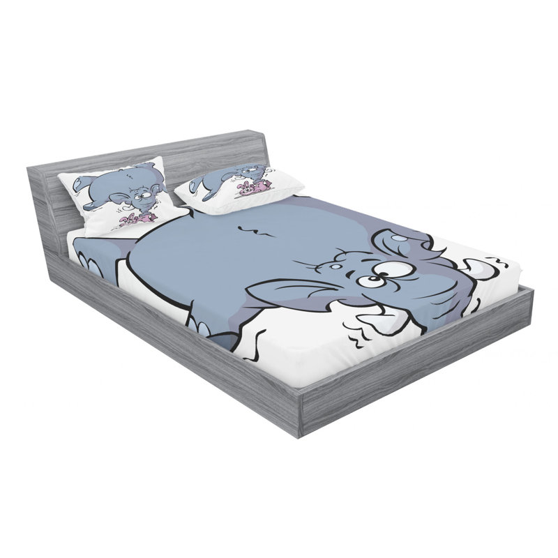 Microfiber Sheet Set, Full Sheet Set with Fitted Sheet