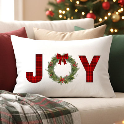 Christmas Pillow – JOY Design