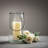10.5'' H Glass Tabletop Lantern