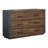 Double Drawer Dresser With Paper Mirror