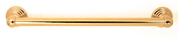 Embassy Towel Bar, Polished Brass