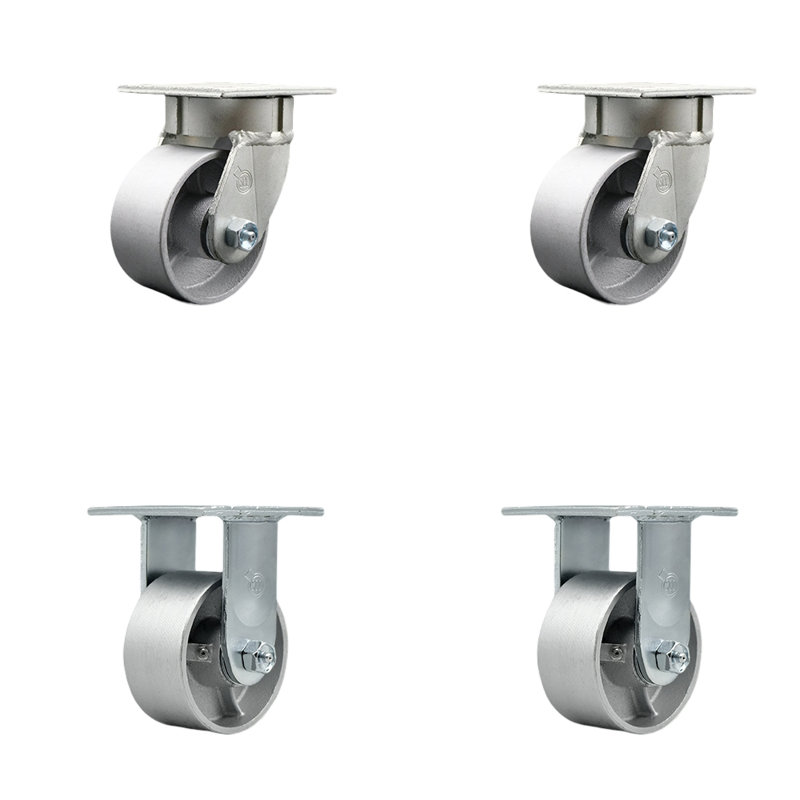 Ensemble de roulettes pivotantes Kingpinle