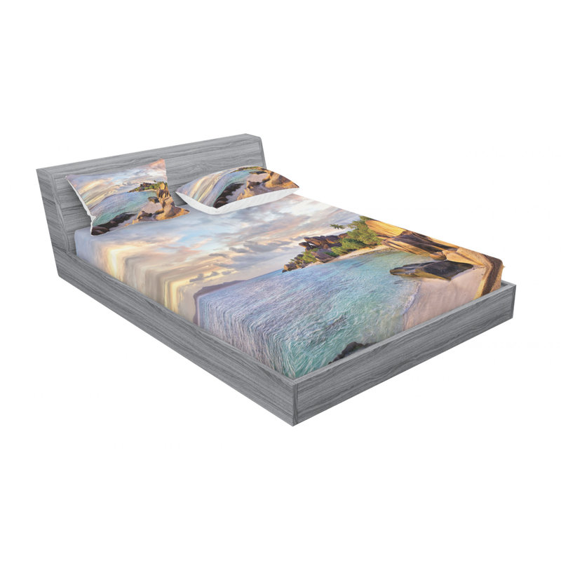 Microfiber Sheet Set, Full Sheet Set with Fitted Sheet