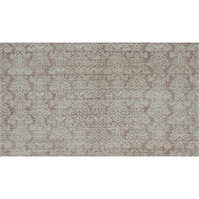 Wool Oriental Area Rug in Gray