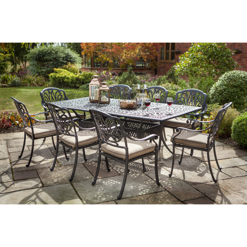 Amalfi 8 Seat Rectangular Set