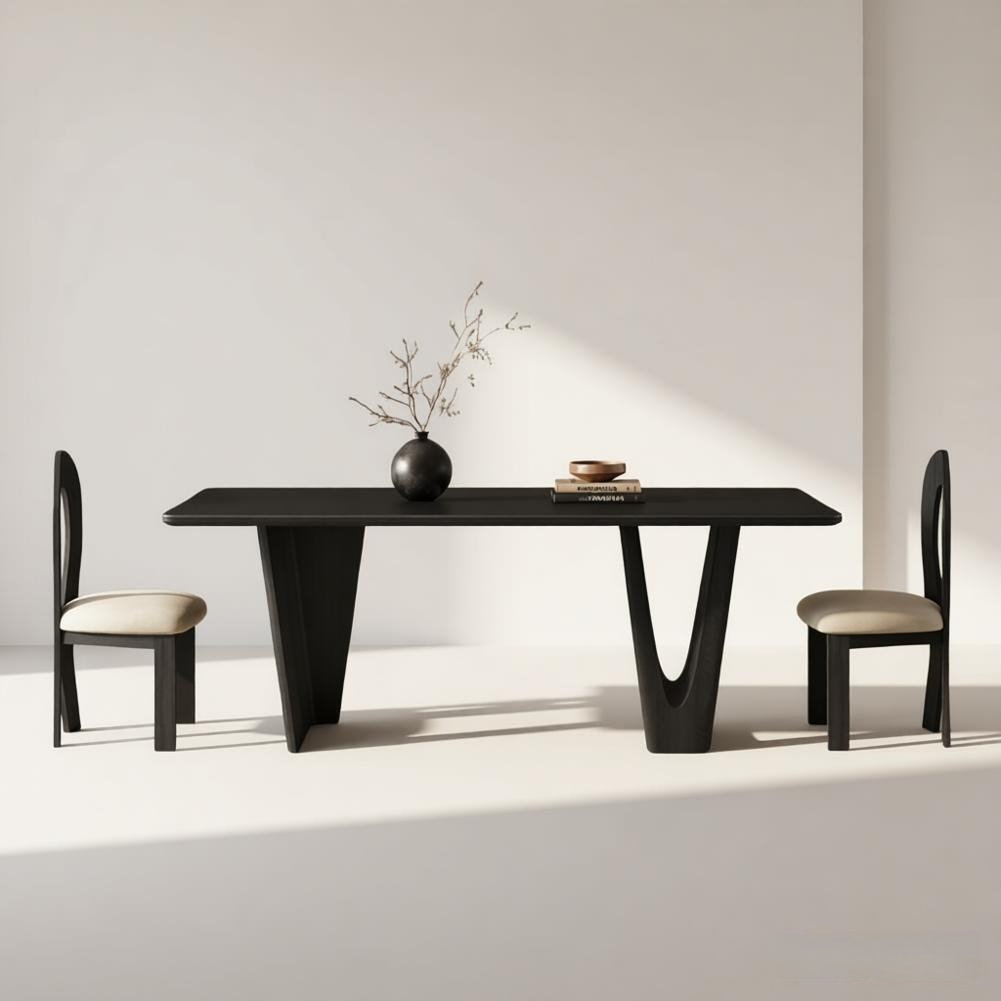 George Oliver Simple and Retro Design Dining Table | Wayfair
