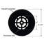 Grille ronde en aluminium coulé 3 po Achtek (4 1/2 po au total) thermolaquée pour plancher-102352957-107203700