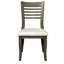 Ensemble de 2 chaises d'appoint en similicuir Kyrell