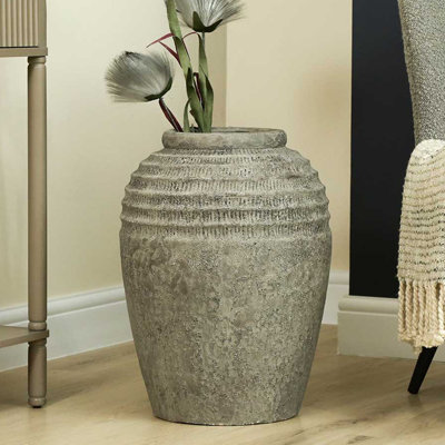 Cerna Terracotta Floor Vase