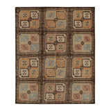 One-of-a-Kind 4’ X 4’11” Hand Knotted Area Rug