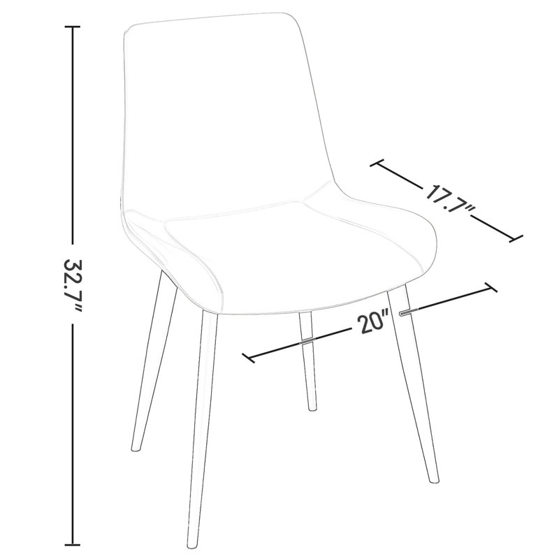 2 chaises en cuir Olive Olive Industrial