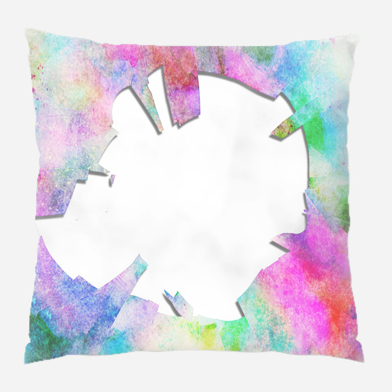 Coussin décoratif Erkson, Microsuède, Intérieur 