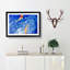 Koi & Carp Fish in Abstract - Picture Frame Graphic Art Print-55765473-55765477