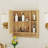 Bathroom Mirror Cabinet Wall Mounted