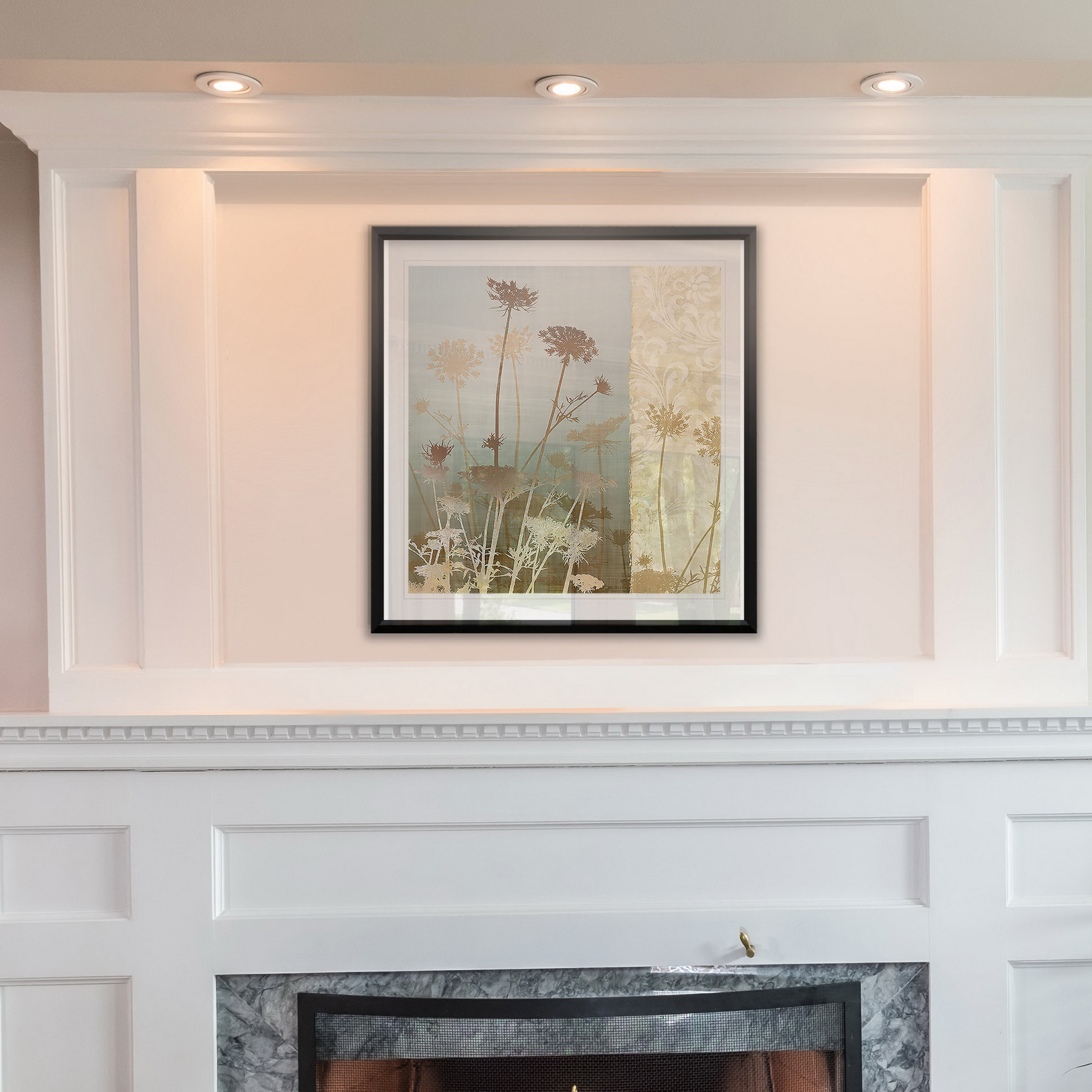 Charlton Home® Delicate Fields II - Picture Frame Print | Wayfair