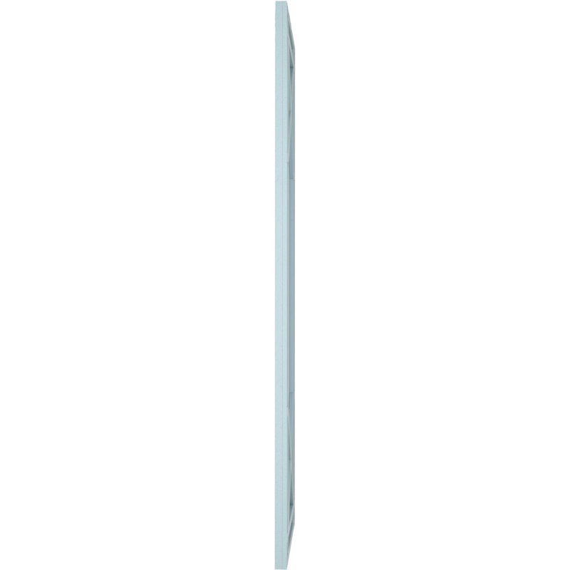 Volets en PVC True Fit, Bleu paisible, 54", 15"
