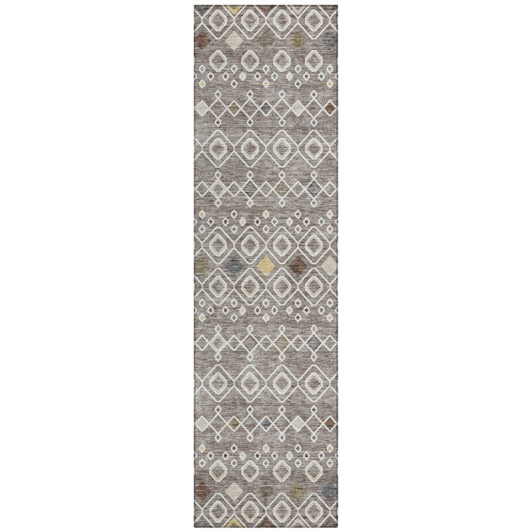 Aleighna Area Rug with Non-Slip Backing