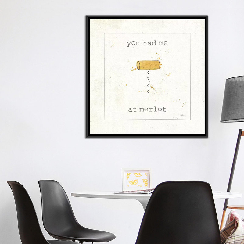 «Flavour Notes III» par Pela Studio, reproduction d'art textuel sur toile, H 18 po x l 18 po x P 1,5 po, Pas de tapis
