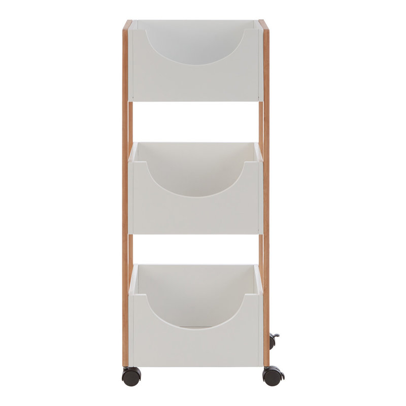 Bailar Solid Wood Bar Cart