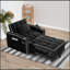 Canapé-lit convertible polyvalent pour espaces compacts