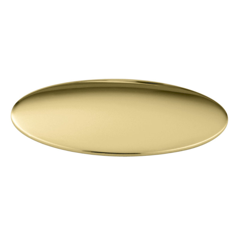Sink Hole Cover, Vibrant Polished Brass