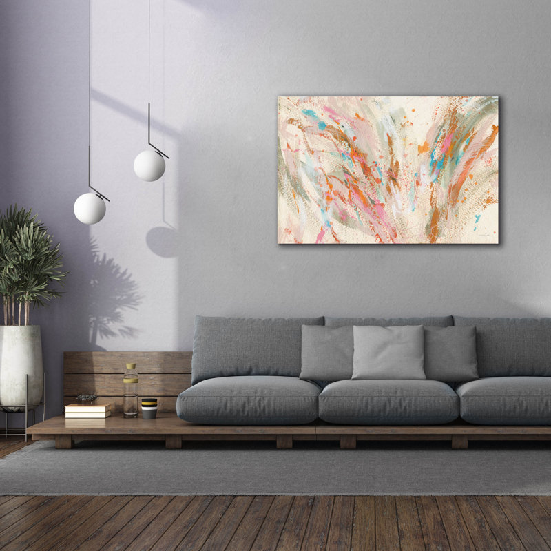 «Fireworks» par Danhui Nai, art mural sur toile, H 40 po x l 60 po