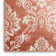 Coyst Damask Orange/White Area Rug