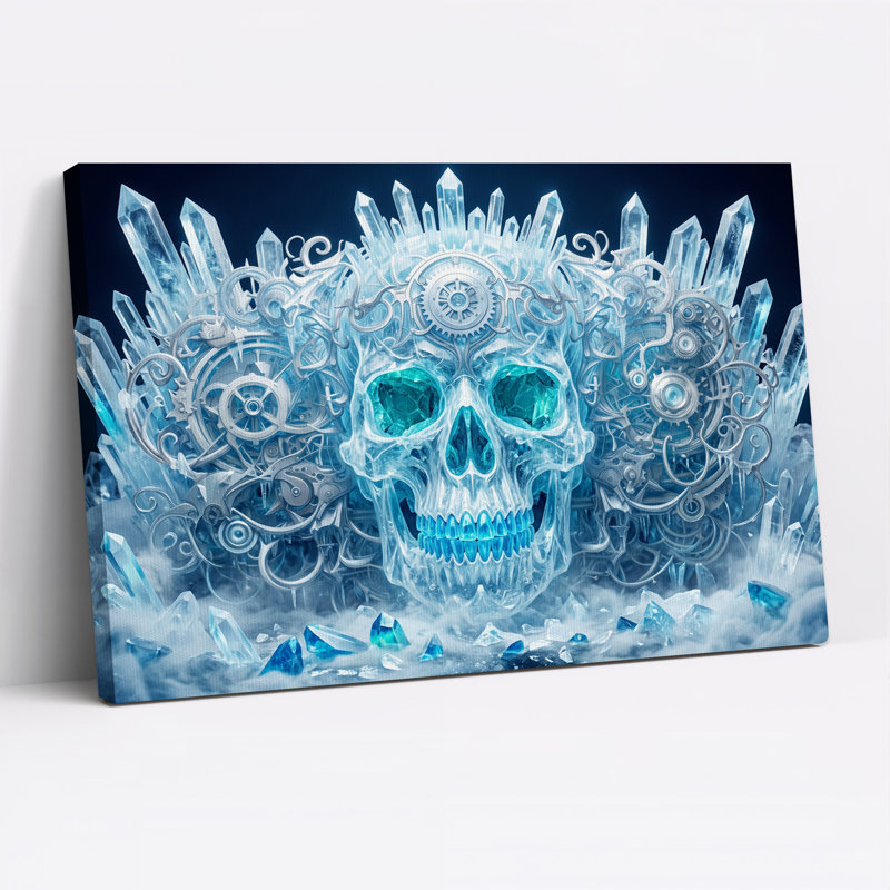 Art mural en toile Frosty, H 28 po x l 40 po