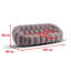 Low-Profile Boucle Brosen Sofa-782516709-744716008