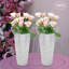 12 seaux de fleurs en métal de 9 po-1206310410