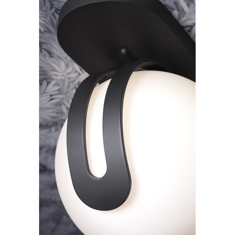 Kraga™ 1 - Light Flush Mount, Matte Black