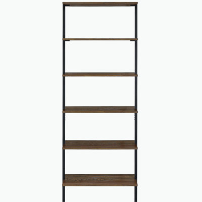 6-shelf Wall Bookshelf