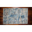 Tapis bleu foncé à motif abstrait-248278511