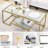 Imela Glass Top Single Coffee Table