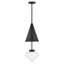 Luminaire suspendu simple à 1 lumière Gilroy-641378986