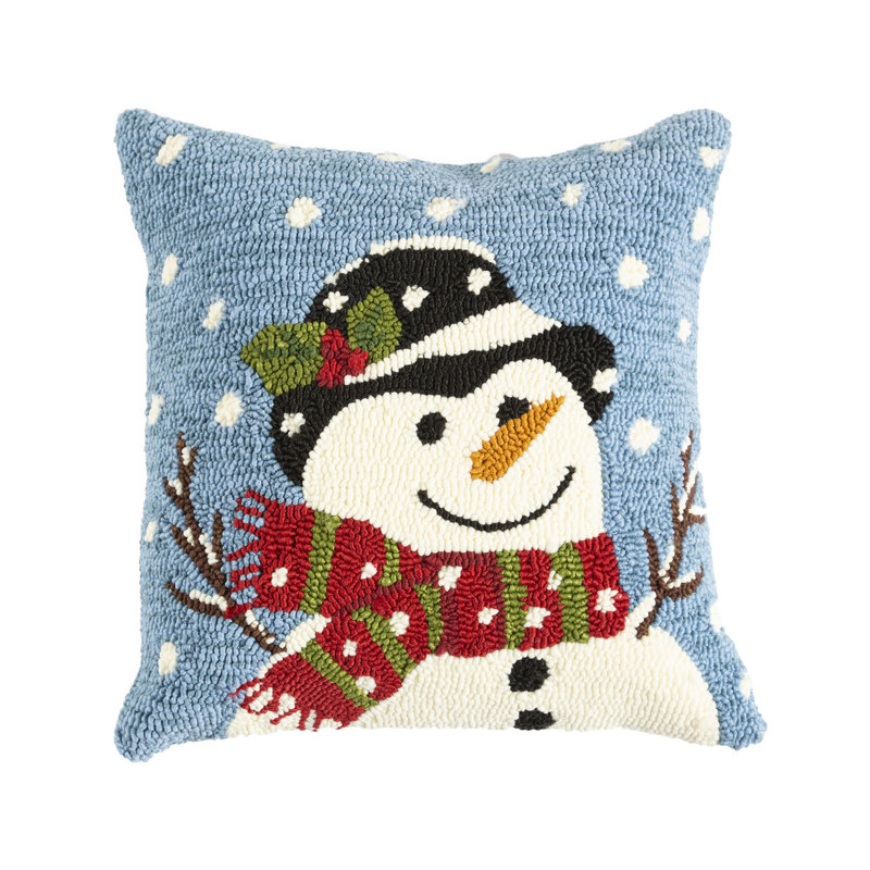 Coussin décoratif en polypropylène crocheté Brynslee