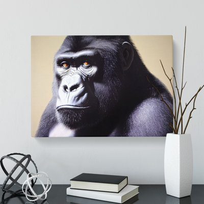 Outstanding Gorilla - Wrapped Canvas